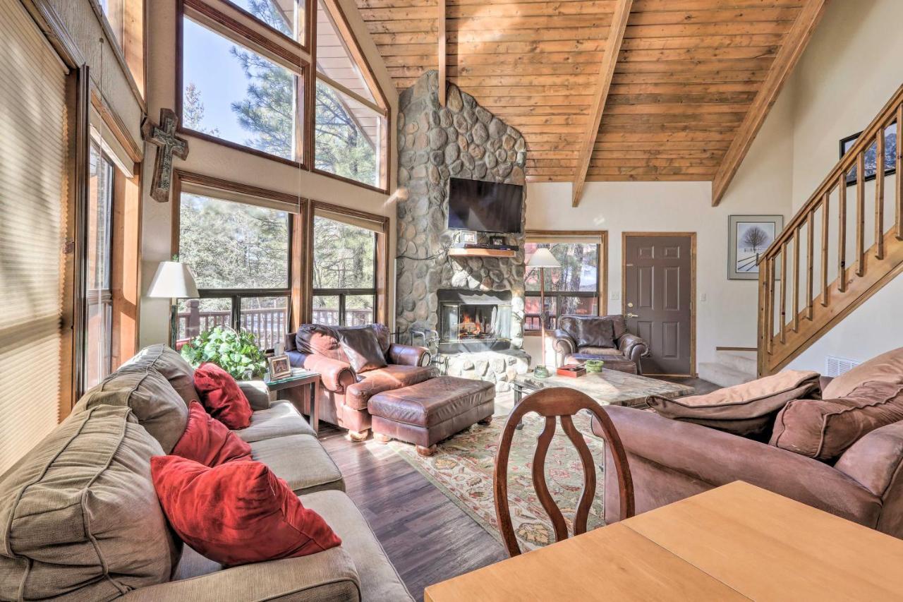 Munds Park Cabin With Fire Pit And Wraparound Porch! Exterior photo