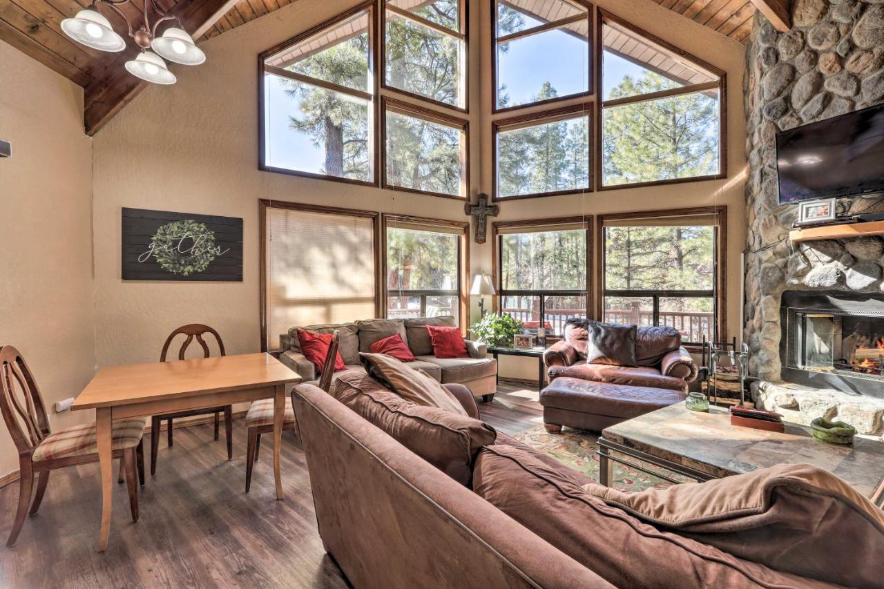 Munds Park Cabin With Fire Pit And Wraparound Porch! Exterior photo