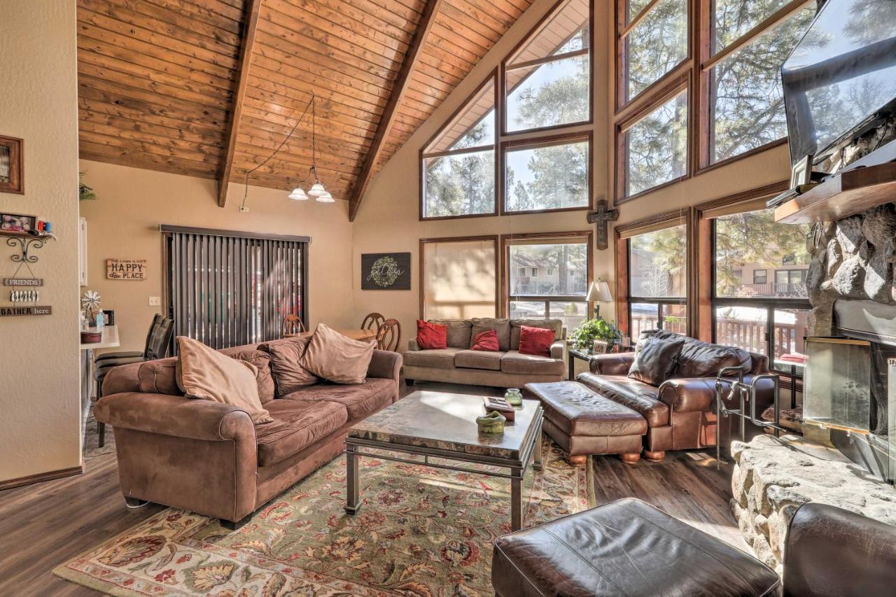 Munds Park Cabin With Fire Pit And Wraparound Porch! Exterior photo