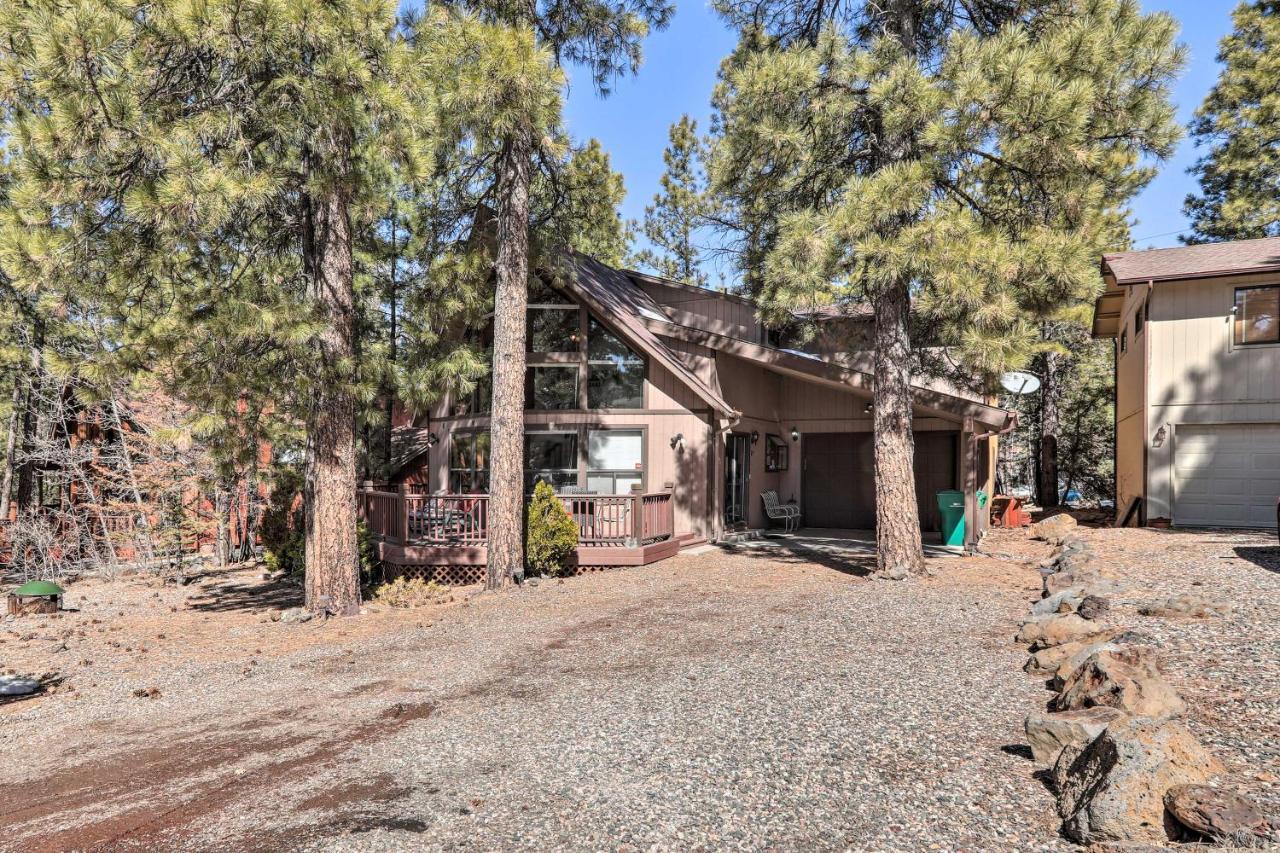 Munds Park Cabin With Fire Pit And Wraparound Porch! Exterior photo